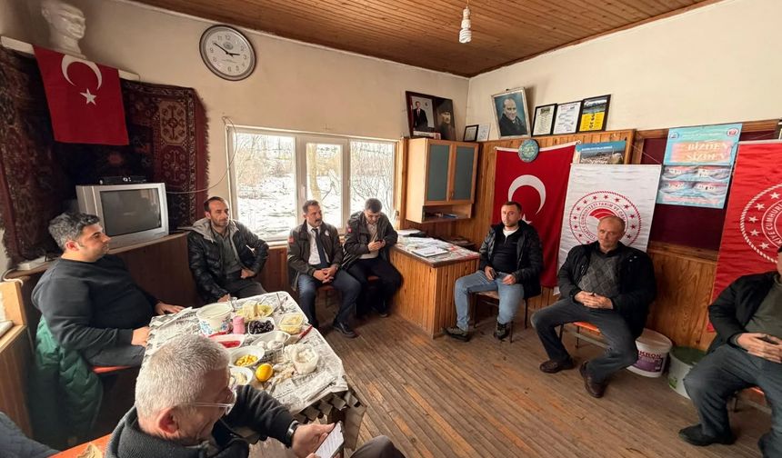 Bozüyük’te Çiftçilerle Buluşma: Sorunlar Yerinde Dinlendi