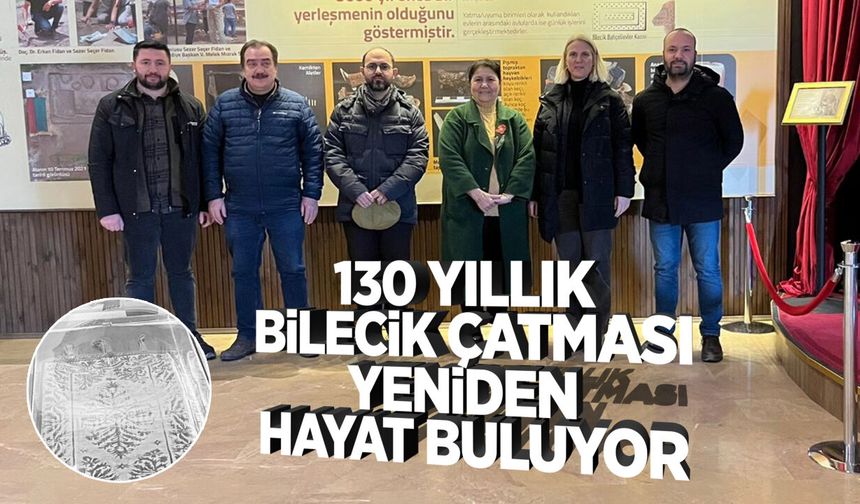 130 Yıllık Bilecik Çatması Yeniden Hayat Buluyor