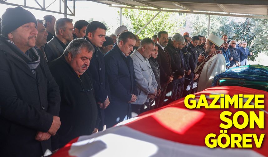 Kıbrıs Gazisi Eyüp Kılıçarslan’a Son Görev