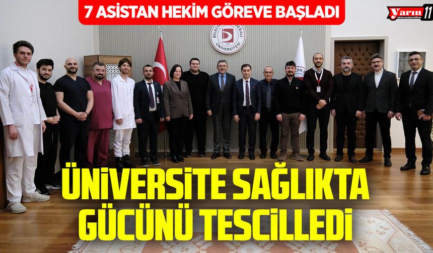ÜNİVERSİTE SAĞLIKTA GÜCÜNÜ TESCİLLEDİ