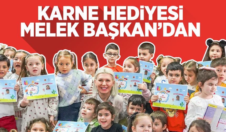 Karne hediyesi Melek Başkan'dan