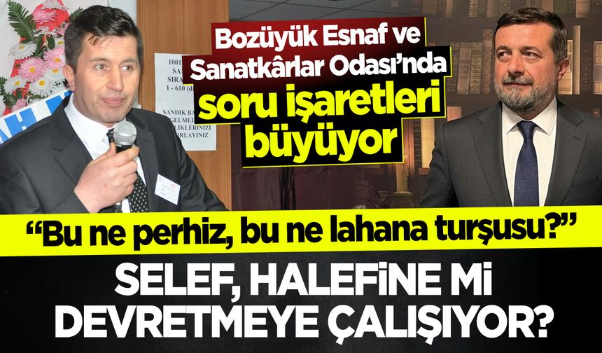 “Bu ne perhiz, bu ne lahana turşusu?” Selef, halefine mi devretmeye çalışıyor?