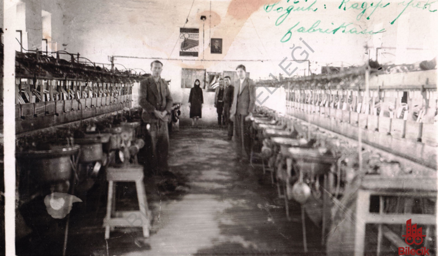 Söğüt’te Yeni İpek Fabrikası’ndan Bir Kare