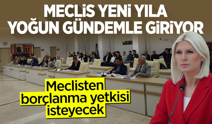 Bilecik Belediye Meclisi Yeni Yıla Yoğun Gündemle Giriyor