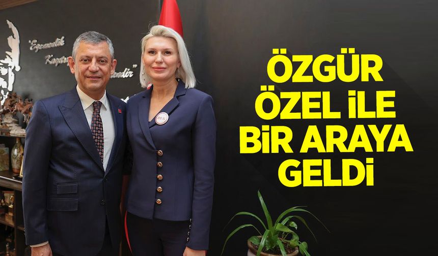 Başkan Subaşı, Özgür Özel ile Bir Araya Geldi