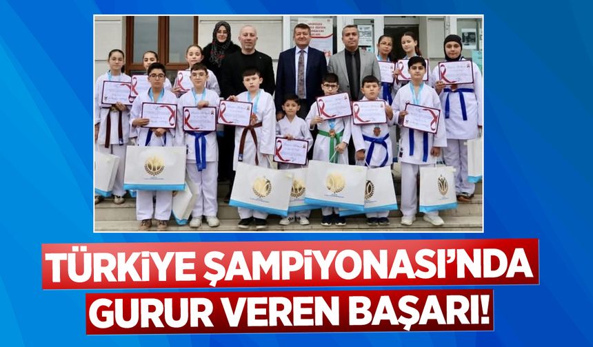 Türkiye Şampiyonası’nda Gurur Veren Başarı!