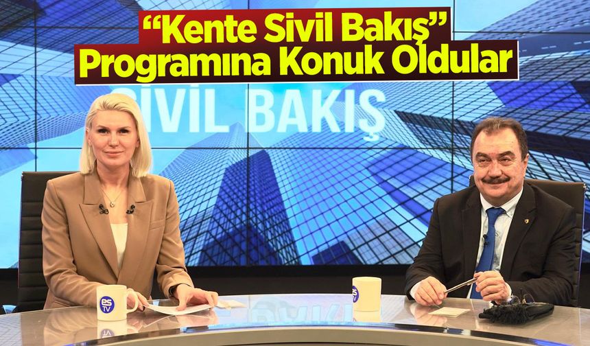 “Kente Sivil Bakış” Programına Konuk Oldular