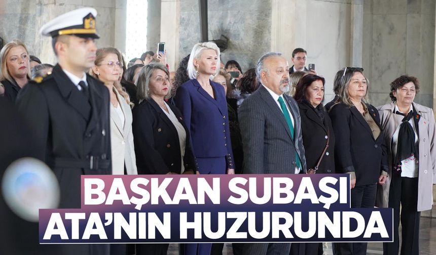 Başkan Subaşı Ata'nın Huzurunda