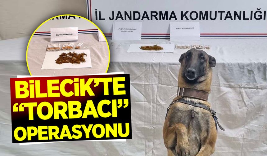 BİLECİK'TE “TORBACI” OPERASYONU