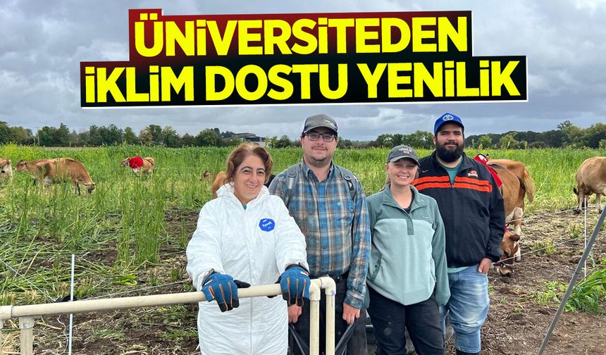 Üniversiteden İklim Dostu Yenilik