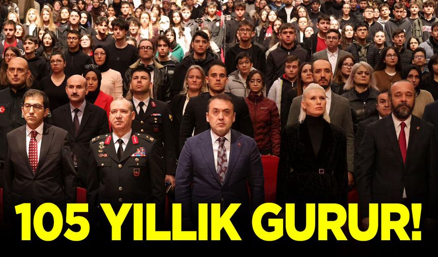 Bilecik'te İstiklal Marşı’nın Kabulü’nün 105. yılı kutlandı