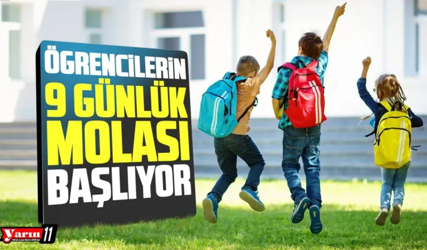 Ara tatil başlıyor