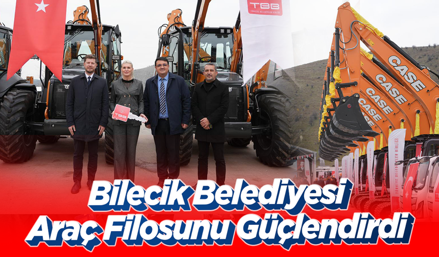Bilecik Belediyesi Araç Filosunu Güçlendirdi