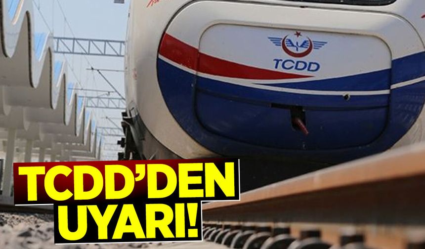 TCDD’den Bilecik Hattı için İlaçlama Uyarısı