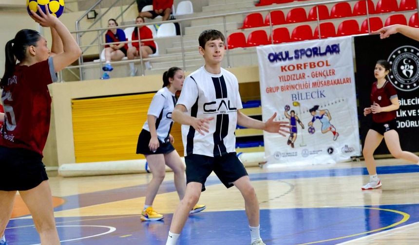 Bilecik’te korfbol grup müsabakaları tamamlandı