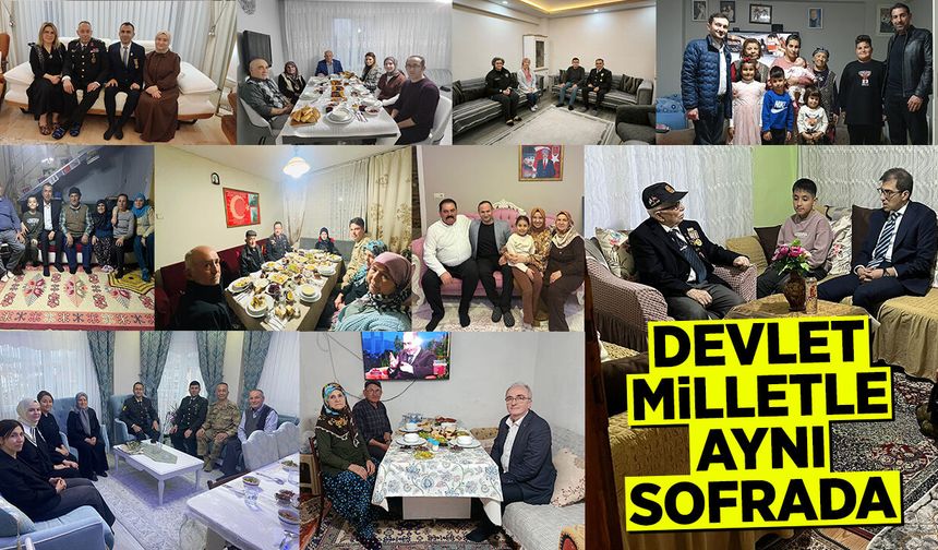 Devlet Milletle Aynı Sofrada