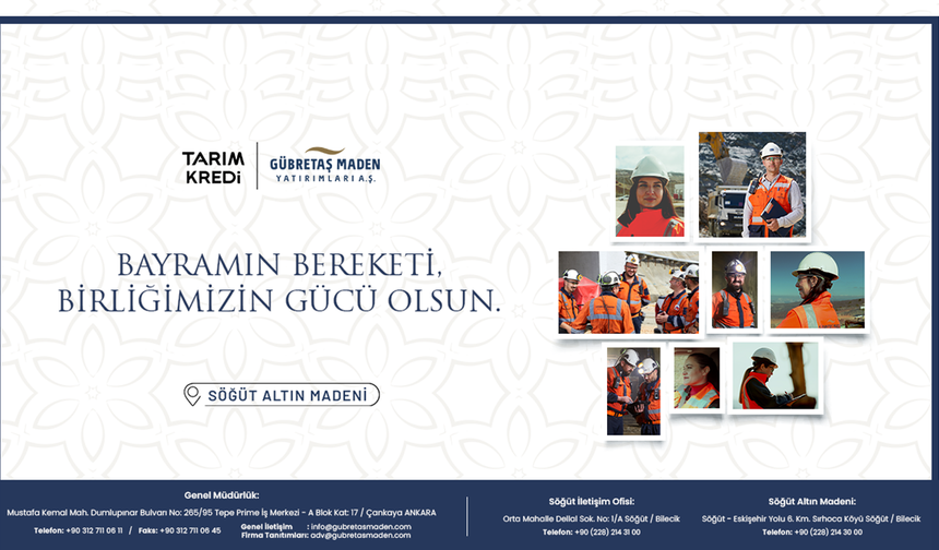 GÜBRETAŞ RAMAZAN BAYRAMI TEBRİĞİ