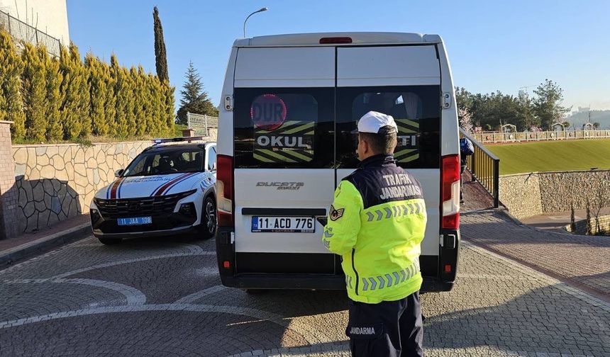 Jandarmadan Okul Servislerine Sıkı Denetim