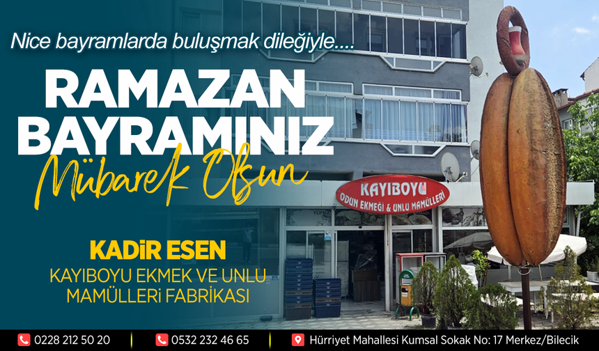 KAYI BOYU EKMEK RAMAZAN BAYRAMI TEBRİĞİ
