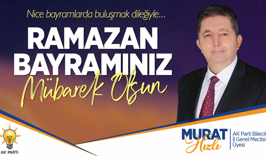 MURAT HIZLI RAMAZAN BAYRAMI TEBRİĞİ