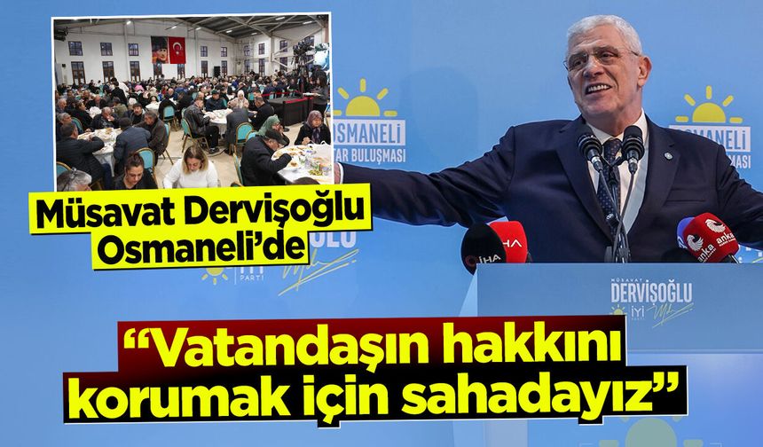 Müsavat Dervişoğlu, Osmaneli'de