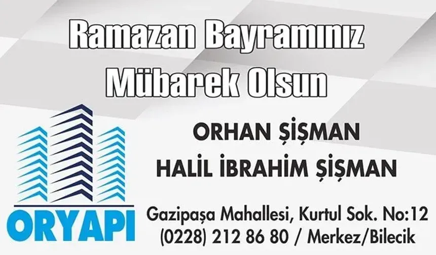 OR YAPI  RAMAZAN BAYRAMI TEBRİĞİ