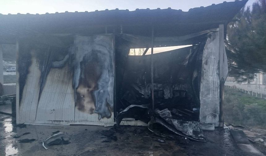 OSB’de Konteyner Yangını