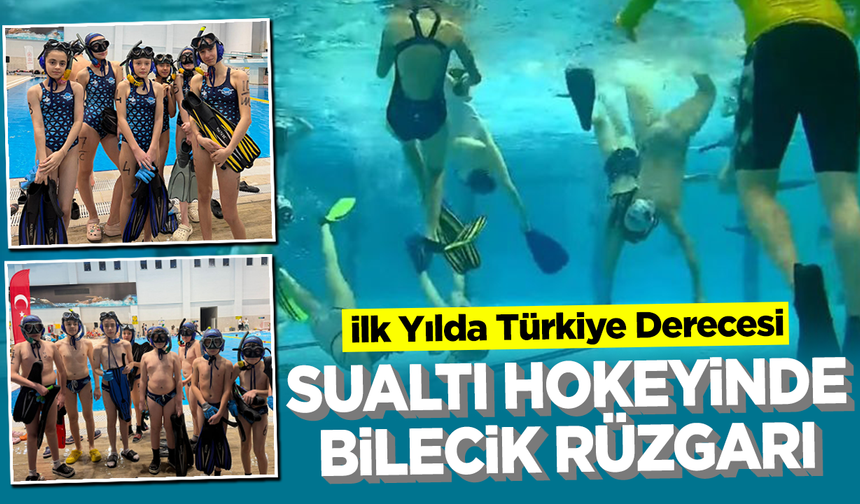 Sualtı Hokeyinde Bilecik Rüzgârı: İlk Yılda Türkiye Derecesi