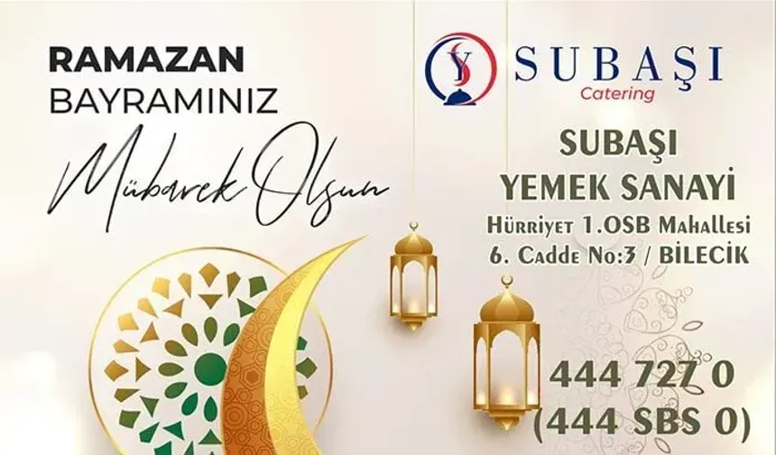 SUBAŞI RAMAZAN BAYRAMI TEBRİĞİ