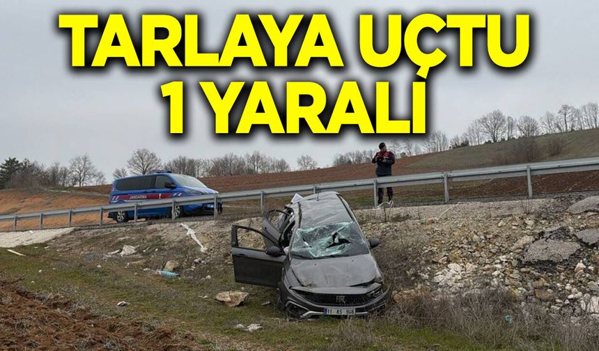 Bilecik'te trafik kazası: 1 yaralı