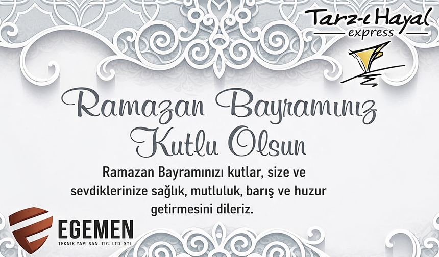 TARZ-I HAYAL RAMAZAN BAYRAMI TEBRİĞİ