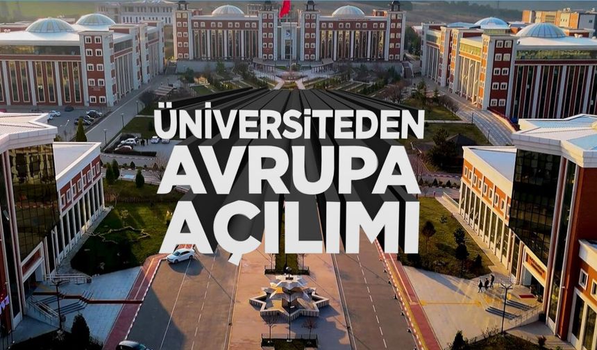 Üniversiteden Avrupa Açılımı