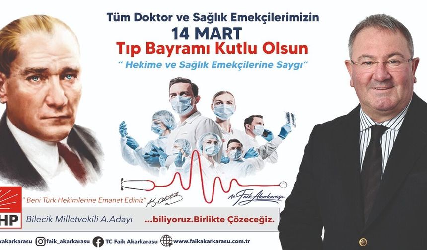 Faik Akarkarasu 14 Mart Tıp Bayramı