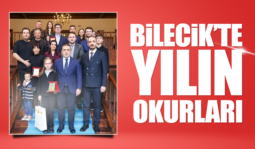 Bilecik’te “Yılın Okurları”na Ödül