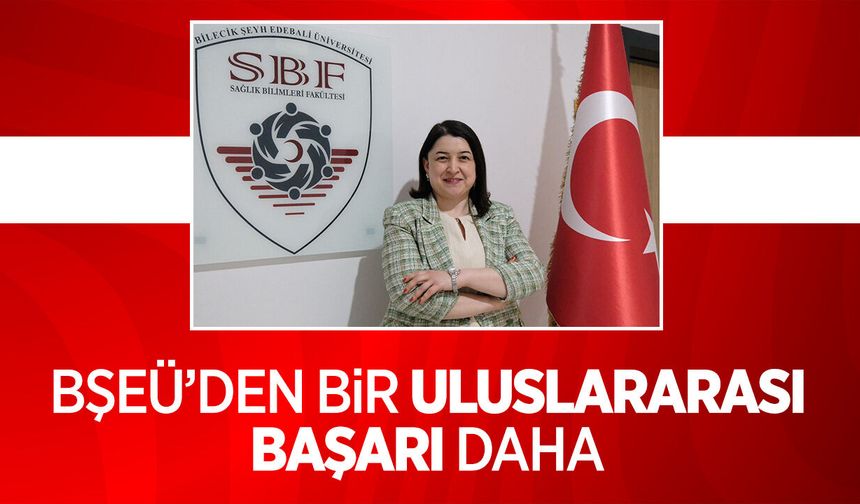Üniversiteden bir uluslararası başarı daha