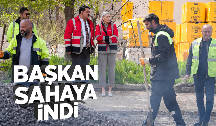 Başkan Subaşı sahaya indi