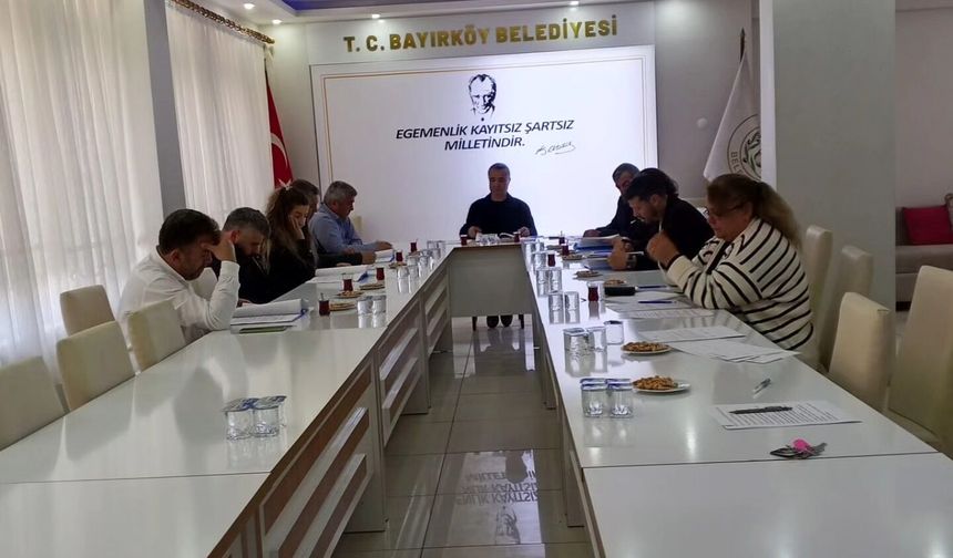 Bayırköy'de Nisan Meclis Toplantısı Tamamlandı