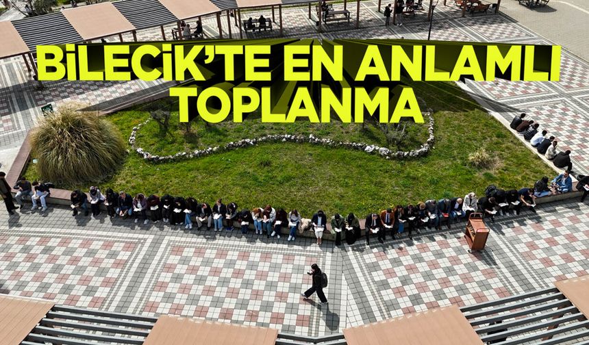 Bilecik'te En Anlamlı Toplanma