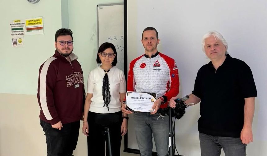 “Bisikletli Ulaşım ve Yaşam” semineri BŞEÜ’de gerçekleştirildi