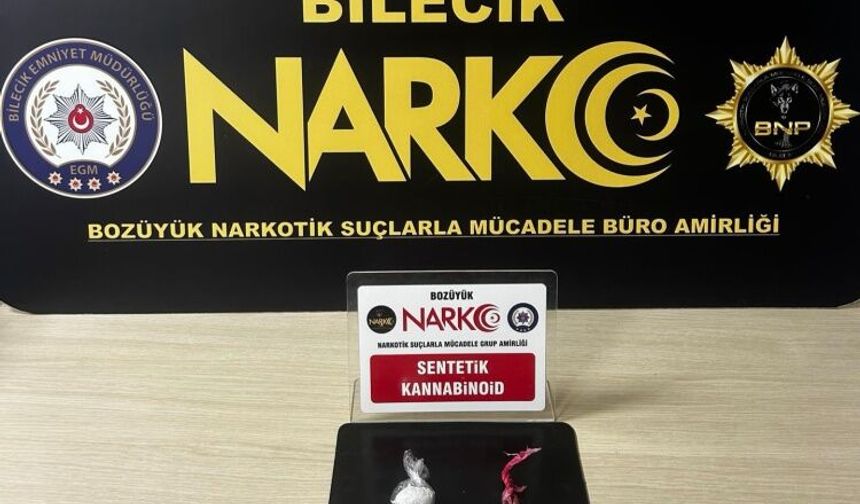 Bozüyük’te Uyuşturucu Operasyonu