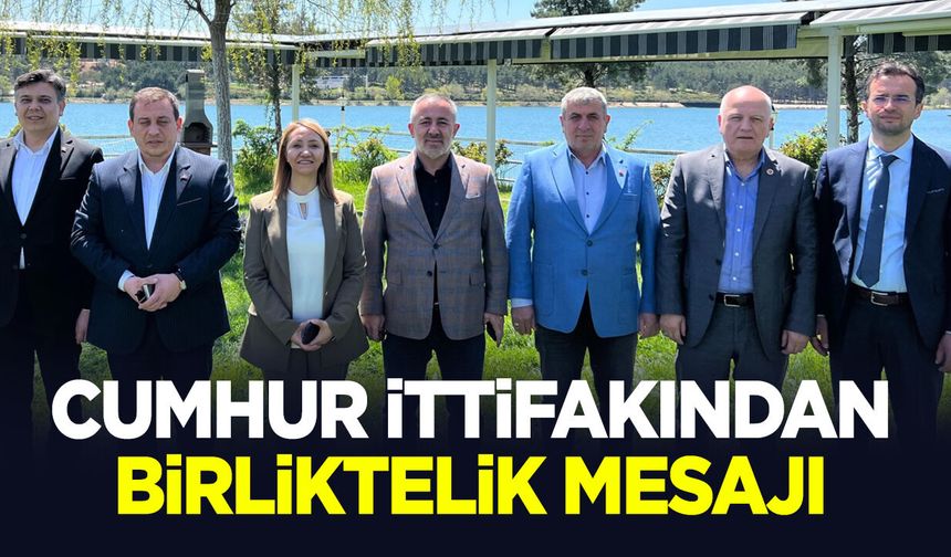 Bilecik'te Cumhur İttifakından Birliktelik Mesajı