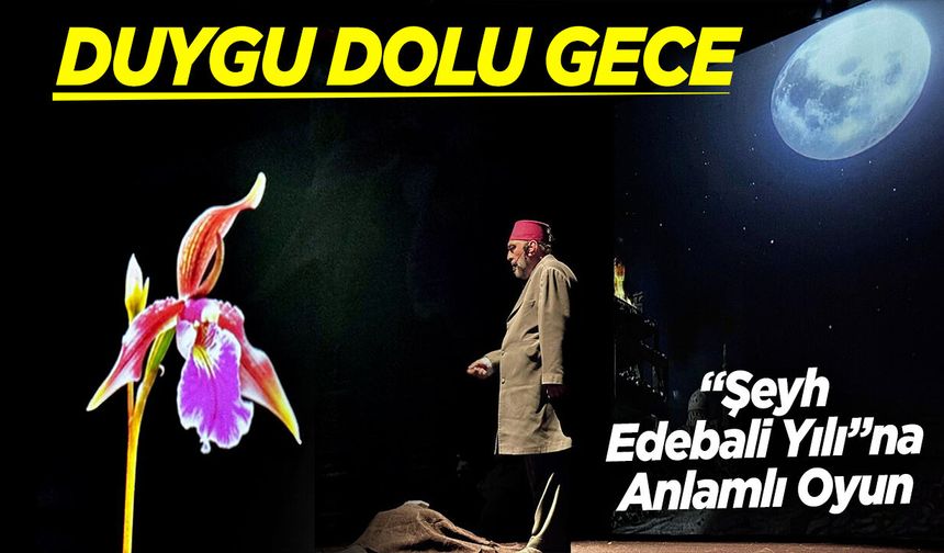 Duygu Dolu Gece: Şeyh Edebali Yılı’na Anlamlı Oyun