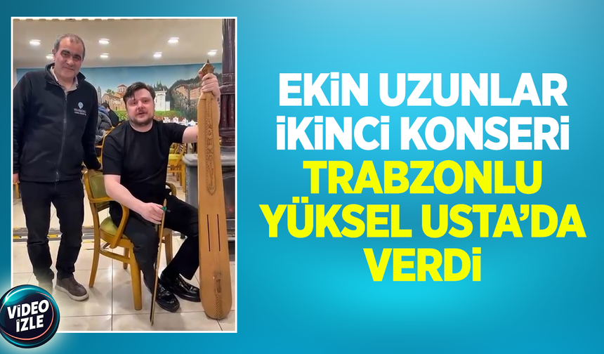 Ekin Uzunlar İkinci Konseri Yüksel Usta'da Verdi