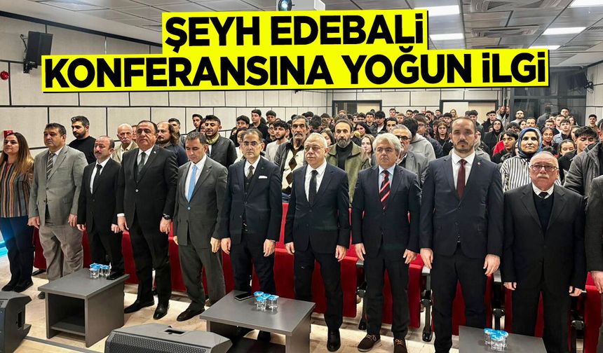 Şeyh Edebali Konferansına Yoğun İlgi