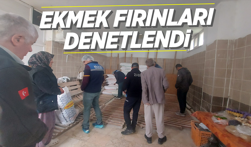 Ekmek Fırınları Denetlendi