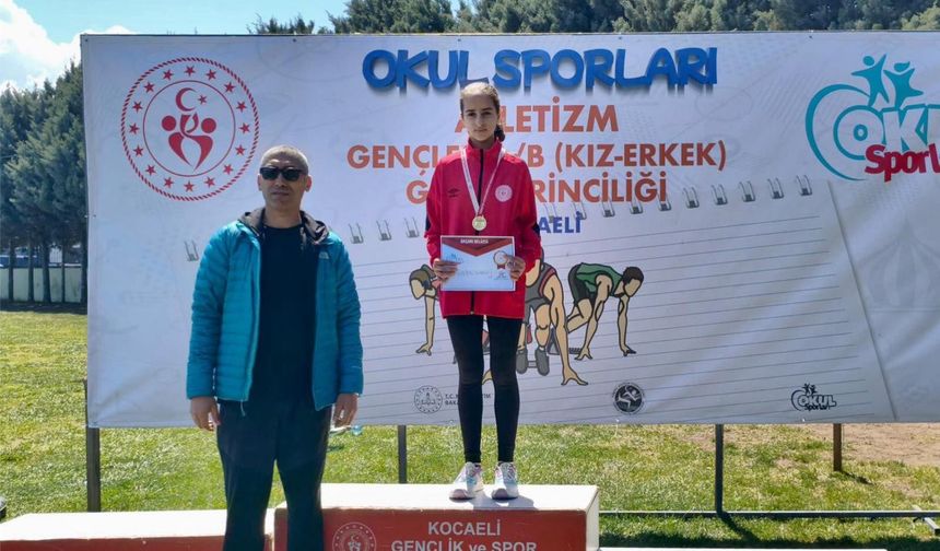 Elif Fener’den Altın Zafer