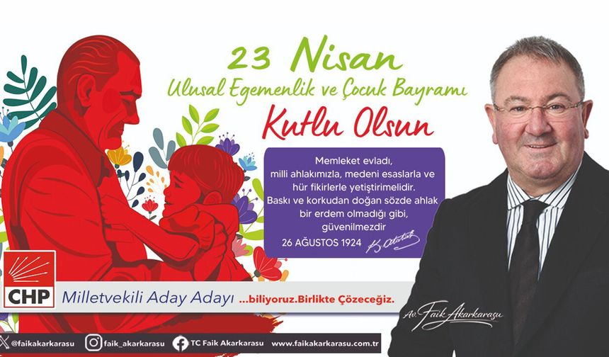 Av. Faik Akarkarasu 23 Nisan