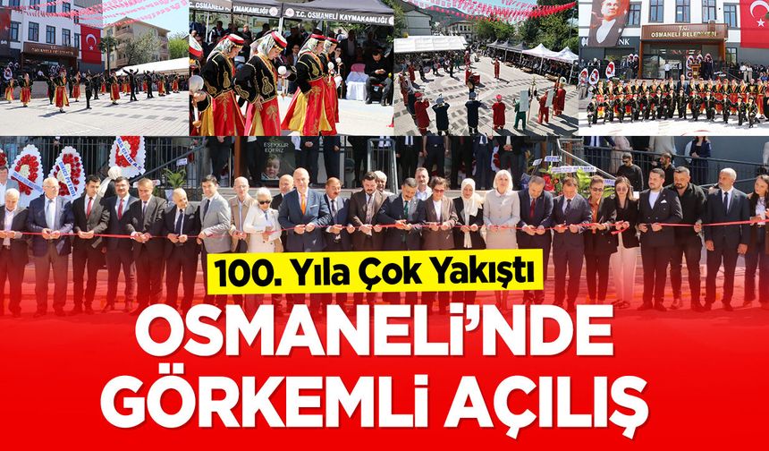 Osmaneli’nde Görkemli Açılış