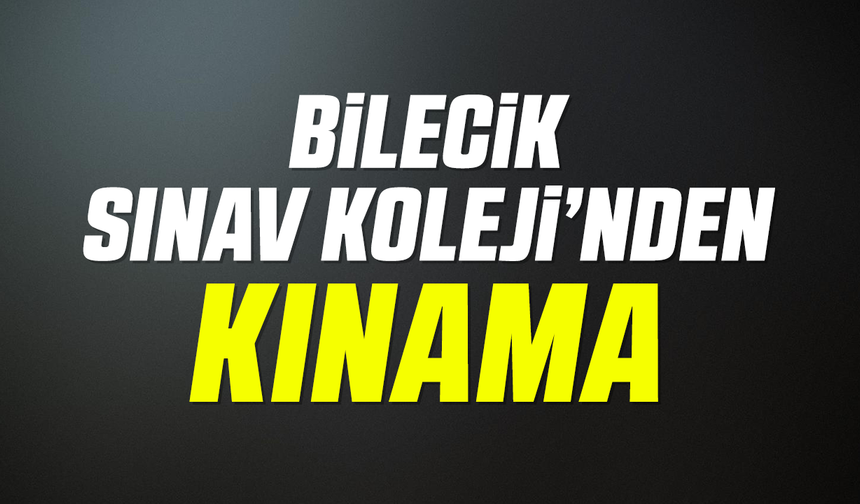Bilecik Sınav Koleji’nden Okullardaki Şiddet Olaylarına Tepki
