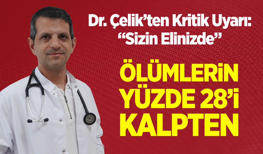 Ölümlerin yüzde 28'i kalpten